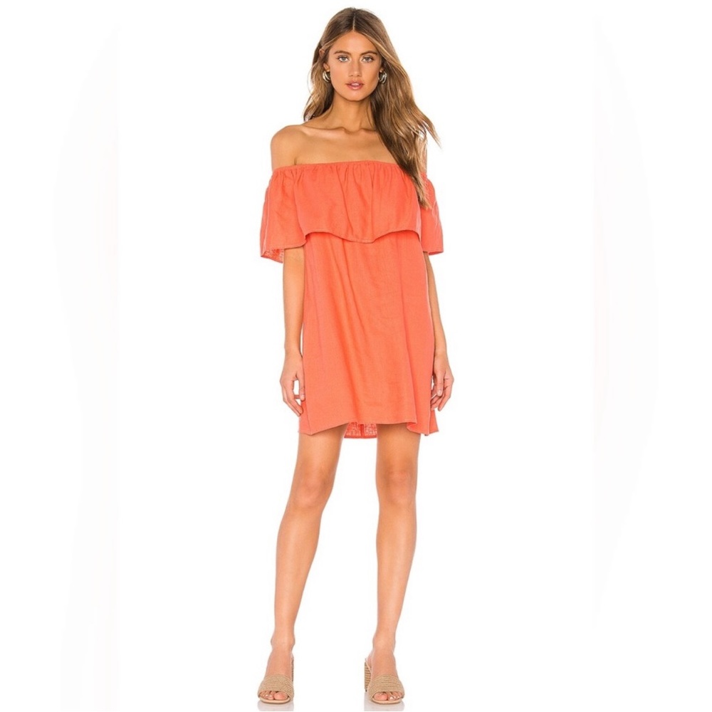 Show Me Your Mumu Can Can Dress in Coral Small